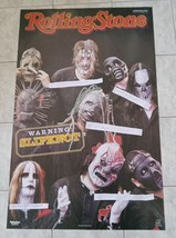 SLIPKNOT ORIGINAL LIC &quot;ROLLING STONE&quot; POSTER!!  22 1/4 X 34 1/2 INCHES V... - $50.80 CAD