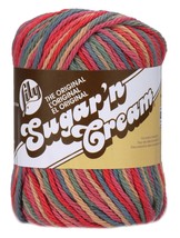 Spinrite Lily Sugar&#39;n Cream Yarn, Ombres - Painted - £13.56 GBP