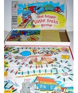 1957 Antique Milton Bradley HAPPY LITTLE TRAIN Game - $22.49