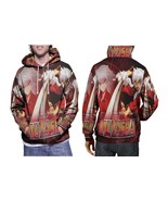 Inuyas Mens Graphic Zip Up Hooded Hoodie - £27.47 GBP+