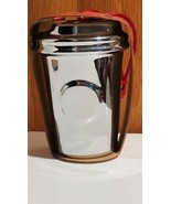 Starbucks 2014 Paper Cup Silver Ceramic Ornament (011042114)  - $25.67 CAD