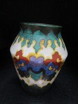Gouda Holland Kapel pottery vase abstract - 5 75&quot; - £59.50 GBP
