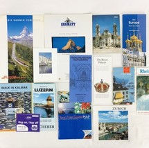 Vintage Sweden Stockholm Kalmar Innsbruck Souvenir Travel Brochure Bookl... - $9.47
