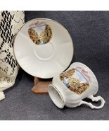 Enco Fine Bone China Souvenir Teacup and Saucer  Royal Gorge Colorado - £5.44 GBP