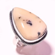 Dendritic Opal Gemstone Handmade Valentine&#39;s Day Gift Ring Jewelry 7.50&quot; SA 2739 - £3.18 GBP