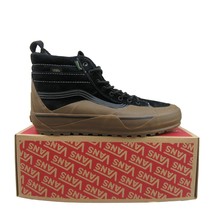 Vans Sk8-Hi Dip MTE-2 Black Gum All Weather Sneakers Men&#39;s Size 12 NEW - £69.54 GBP