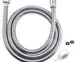 Shower Hose 59 Inches Shower Hose Replacement Stainless Steel Hand Held ... - $14.99