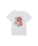 Disney Girls Holiday Cheers Christmas Graphic T-Shirt, White Size S(6-6X) - $273.09 MXN