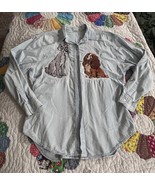 Vintage 90s Disney Store Lady And The Tramp Long Sleeve Button Up Shirt XL - €41,88 EUR