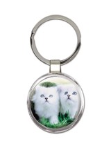 Cat : Gift Keychain Cute Animal Kitten Funny Friend Pet - £6.31 GBP