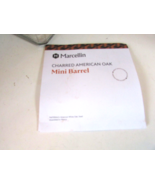 Marcellin Charred American Oak Mini Barrel Kit Tabletop Bar Accessory - £31.10 GBP