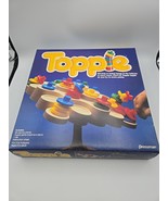 Vintage Topple Board Game 1985 Pressman Complete Original Instructions 4... - $36.64 CAD