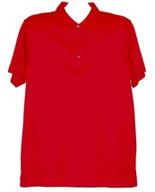 Raffi  Red Logo Styled  Men&#39;s Polo Shirt Cotton Size XL - $65.15