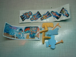 Kinder - 2003 Bedtime fur Captain X + paper + sticker - surprise egg - $1.50