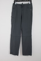 Mountain Hardwear 4/32 Gray Convertible Zip-Off Hiking Pants - £20.46 GBP