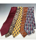 Vintage Modern Neckties Tie Men’s LOT of 5 Silk Classic - $440.76 MXN