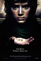 LORD OF THE RINGS FELLOWSHIP OF THE RING 27&quot;x40&quot; Original Movie Poster O... - £30.82 GBP