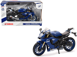 Yamaha YZF-R1 Motorcycle Blue 1/12 Diecast Model by New Ray - $28.74