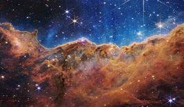 Carina Nebula James Webb Space Telescope JWST Space Photo Poster Art Print - $24.99+