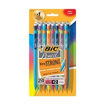 BIC Mechanical Pencil with Colorful Barrels, Thick Point (0.9 mm), 24 Pencils  - £22.40 GBP