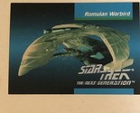 Star Trek The Next Generation Trading Card #34 Romulan Warship - $1.97