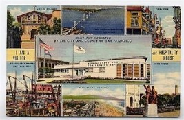 Hospitality House San Francisco California Visitor Center Postcard - £11.71 GBP