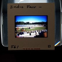 1960 or 1961 Indo Fair Camel Race Rodeo California Found Kodachrome Slide Photo - £23.55 GBP