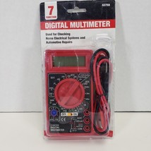 Digital Multimeter 7 Function : AC DC Current &amp; Resistance : 3.5&quot; Digital LCD - £8.16 GBP