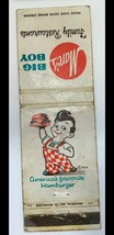 Marc&#39;s Big Boy Family Restaurants Vintage Matchbook - £3.93 GBP