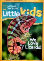 National Geographic Little Kids Magazine We Love Lizards! + more Mar/Apr 2024 - £3.08 GBP