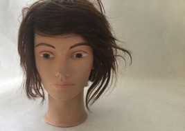 Viola 0893mqm Cosmetology Mannequin Head Brown Hair - $19.78