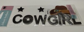 Jolee&#39;s Boutique Dimensional Stickers - Cowgirl - SPJT12 - £3.11 GBP