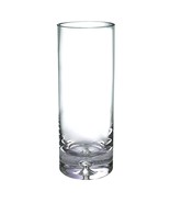 10.5 Mouth Blown Crystal European Made Cylinder Vase - £97.49 GBP