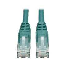 Tripp Lite Cat6 Gigabit Snagless Molded Patch Cable (RJ45 M/M) - Green, ... - $12.72