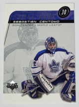 2002 Sebastien Centomo Upper Deck Young Guns Nhl Hockey Card Ud Rc # 223 Leafs - £3.07 GBP