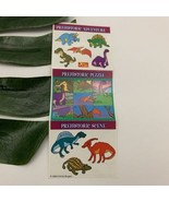 Vintage 90s In N Out Burgers Stickers Prehistoric Adventure Dinosaurs Dinos - $169.16 MXN