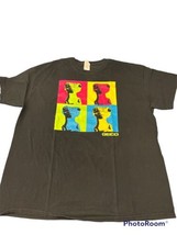 Geico T Shirt  Extra Large Black Pop Art Andy Warhol Gecko Adult - £7.71 GBP