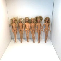 1999 Barbie doll Lot of 6 Girl Dolls by Mattel Fashion and Beauty - £11.67 GBP