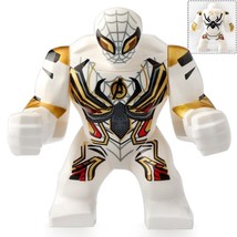 Big Size White Spiderman (Endgame suit) Marvel Avengers Minifigure Gift Toy - £5.48 GBP
