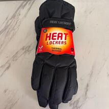 Heat Lockers Thermal Gloves Mens S/M Waterproof Windproof Snow Cold 196435 - $8.44