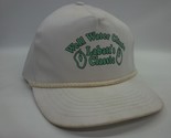 Well Water Clinic Labatt&#39;s Classic Hat Vintage White Snapback Rope Baseb... - $19.99