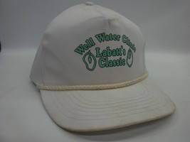Well Water Clinic Labatt&#39;s Classic Hat Vintage White Snapback Rope Baseball Cap - £15.84 GBP