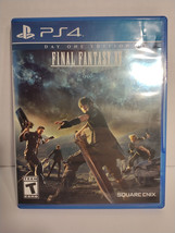 Sony Playstation 4 Final Fantasy XV 15 Day One Edition 2016 CIB PS4 - £8.80 GBP