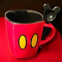 Disney Mickey Mouse Jerry Leigh Mug With Spoon 12 Oz - £9.34 GBP