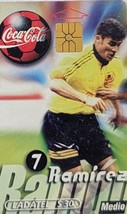 Ramon Ramirez Coca Cola on Telmex Ladatel  Mexican Phone Card - $1.95