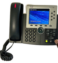 Cisco 7965G IP VoIP PoE Business Office Telephone Phone - Gray Tested - $39.45