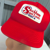 Stockham American Legion Post St. Louis VTG Snapback Baseball Cap Hat - £17.88 GBP