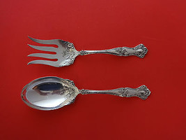 Vintage by 1847 Rogers Plate Silverplate Salad Set 2pc 8 7/8&quot; - £115.99 GBP