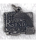 Washington Tops Rainbows End Charm Pendant Vintage - $11.95