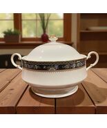 Mikasa Ivory Bone China Twilight A9105 Covered Serving Bowl w/ Handles -... - $67.32